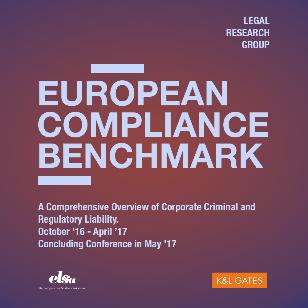 Elsa Legal Research Final Report European Compliance - 